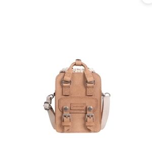 Macaroon Tiny Bucket Organic Cotton Series Crossbody Bag